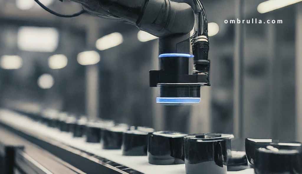 AI Visual Inspection process for Manufacturing Quality Control.